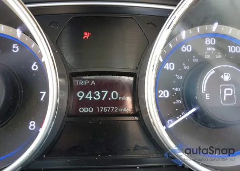 2011 Hyundai Sonata Limited z USA, uszkodzony, nr VIN 5NPEC4AC3BH172588